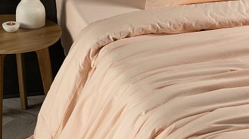 Комплект постельного белья без простыни Organic Cotton Персиковый